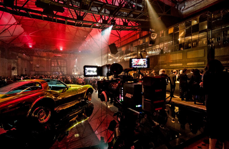 SweetAudio_Cartier-Event Sound system hire Berlin – Cartier luxury event Kraftwerk Rummelsburg – 3 zone audio setup – Sweet Audio